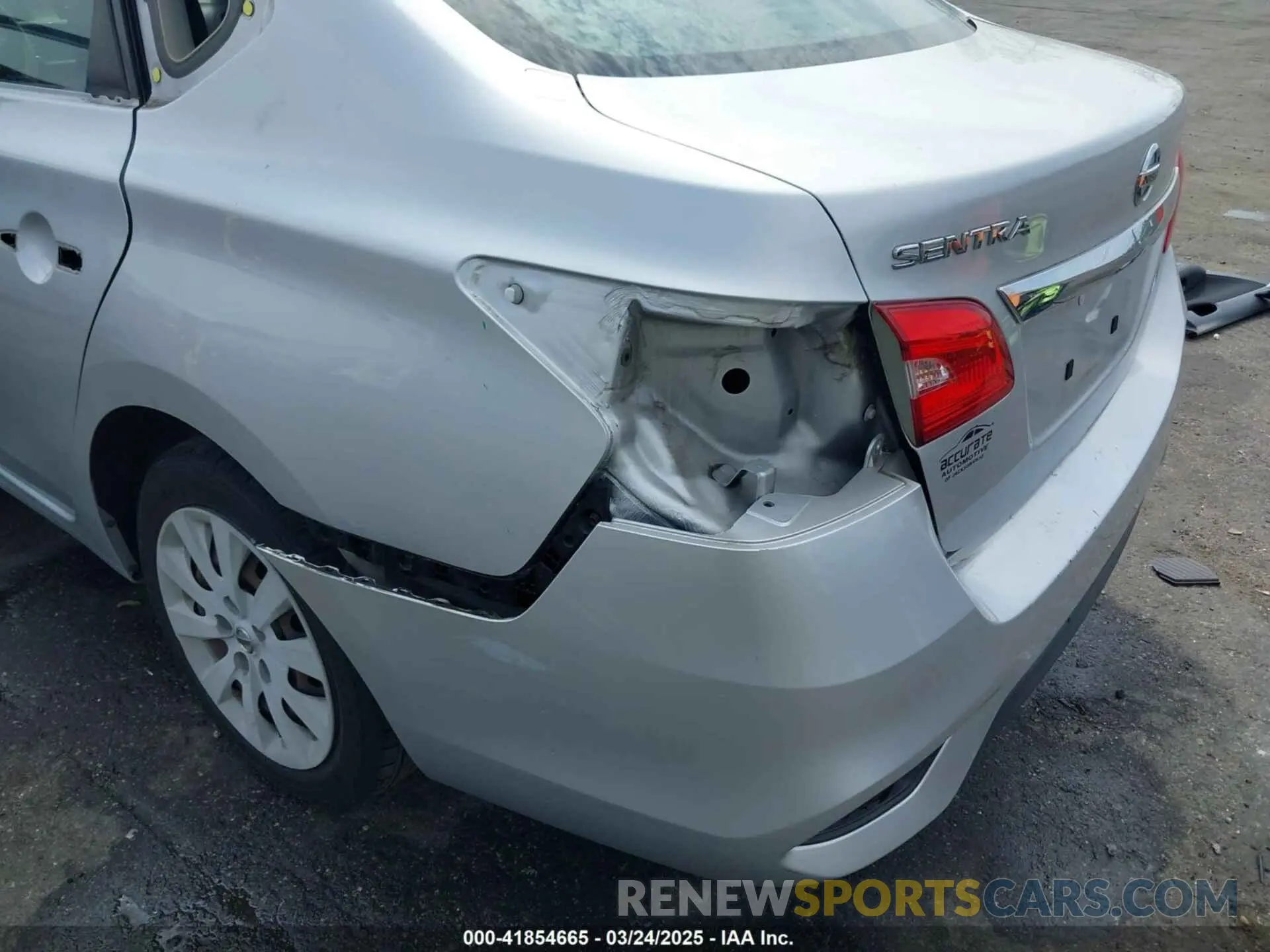 6 Photograph of a damaged car 3N1AB7AP5KY302107 NISSAN SENTRA 2019