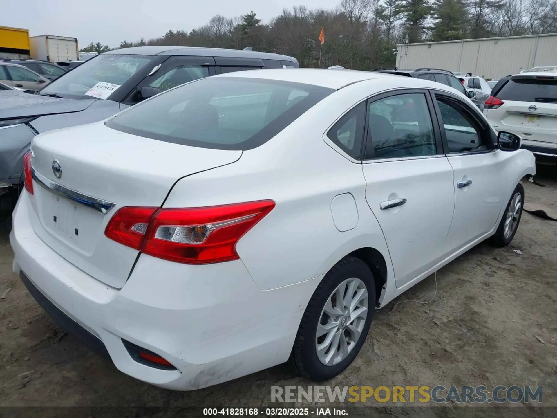 4 Photograph of a damaged car 3N1AB7AP5KY304763 NISSAN SENTRA 2019