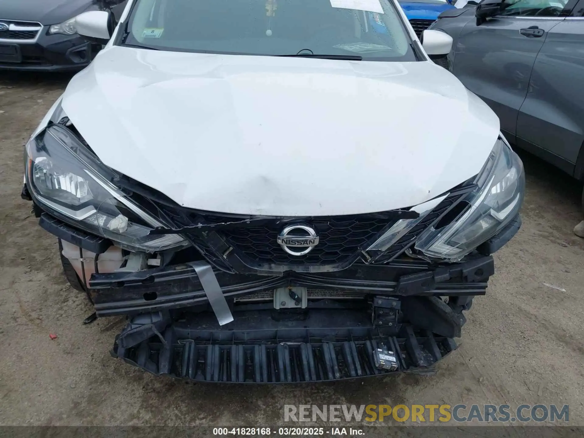 6 Photograph of a damaged car 3N1AB7AP5KY304763 NISSAN SENTRA 2019