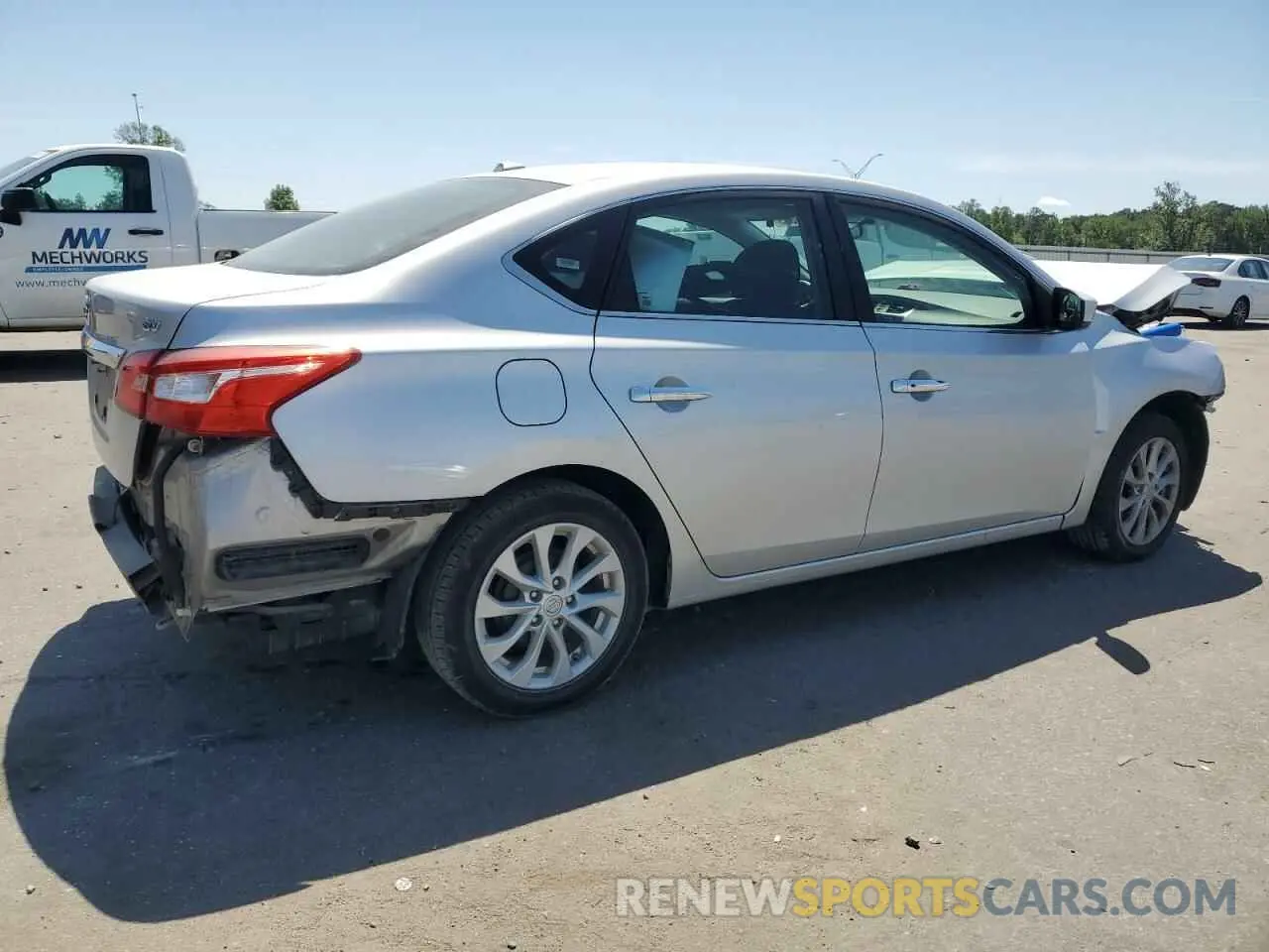 3 Photograph of a damaged car 3N1AB7AP5KY307257 NISSAN SENTRA 2019