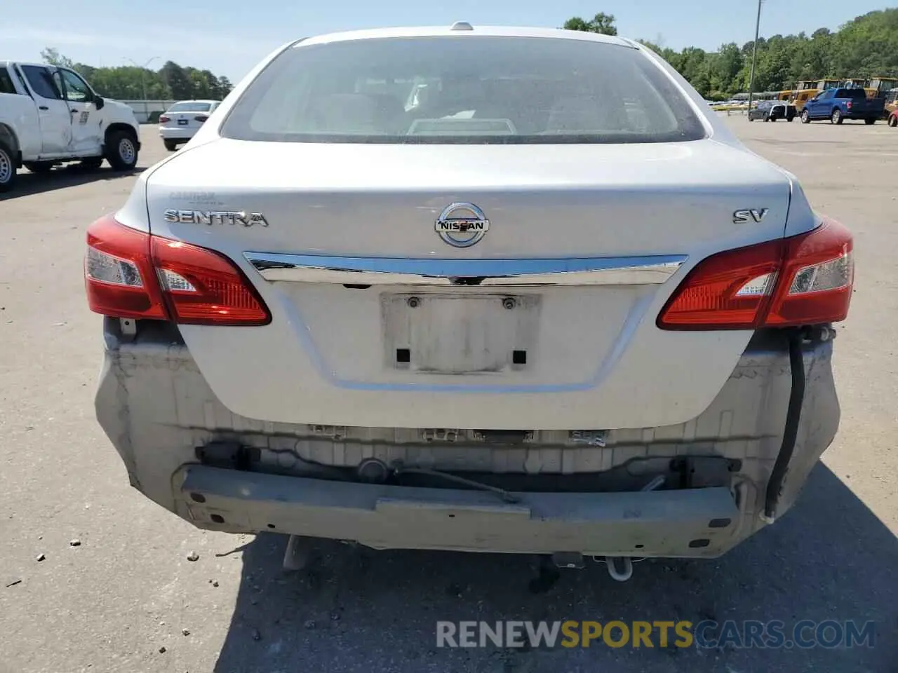 6 Photograph of a damaged car 3N1AB7AP5KY307257 NISSAN SENTRA 2019