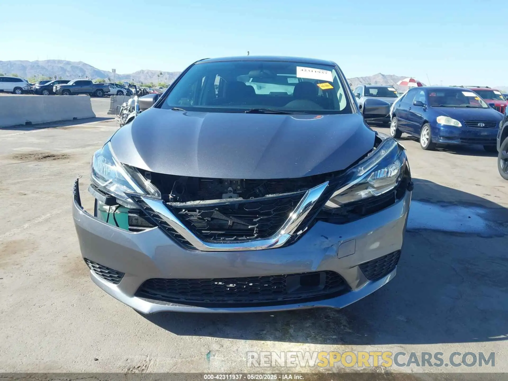 16 Photograph of a damaged car 3N1AB7AP5KY312085 NISSAN SENTRA 2019