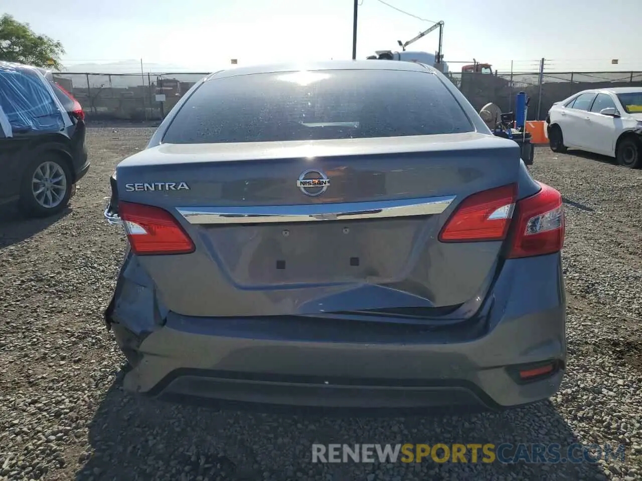 6 Photograph of a damaged car 3N1AB7AP5KY313964 NISSAN SENTRA 2019