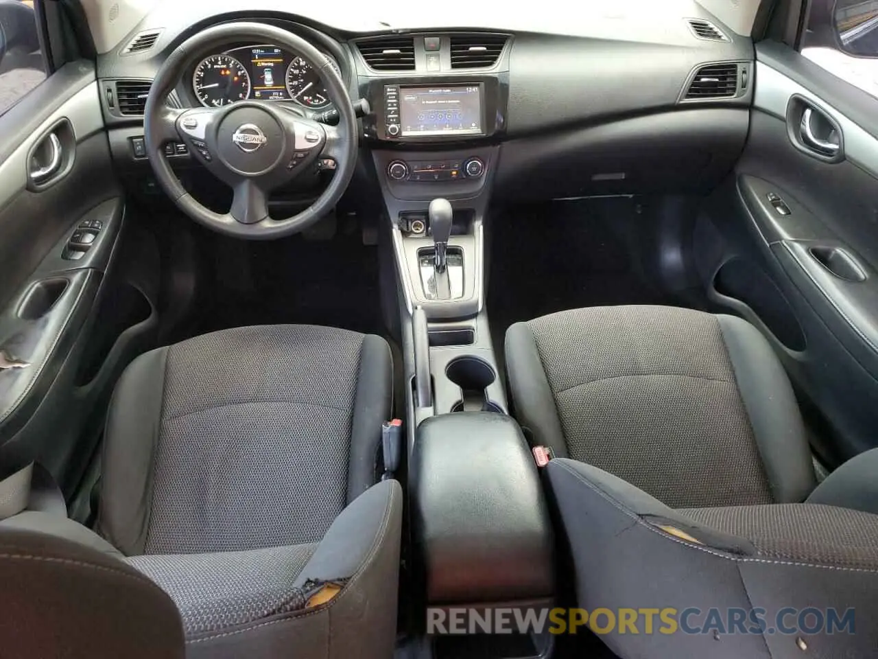 8 Photograph of a damaged car 3N1AB7AP5KY316654 NISSAN SENTRA 2019