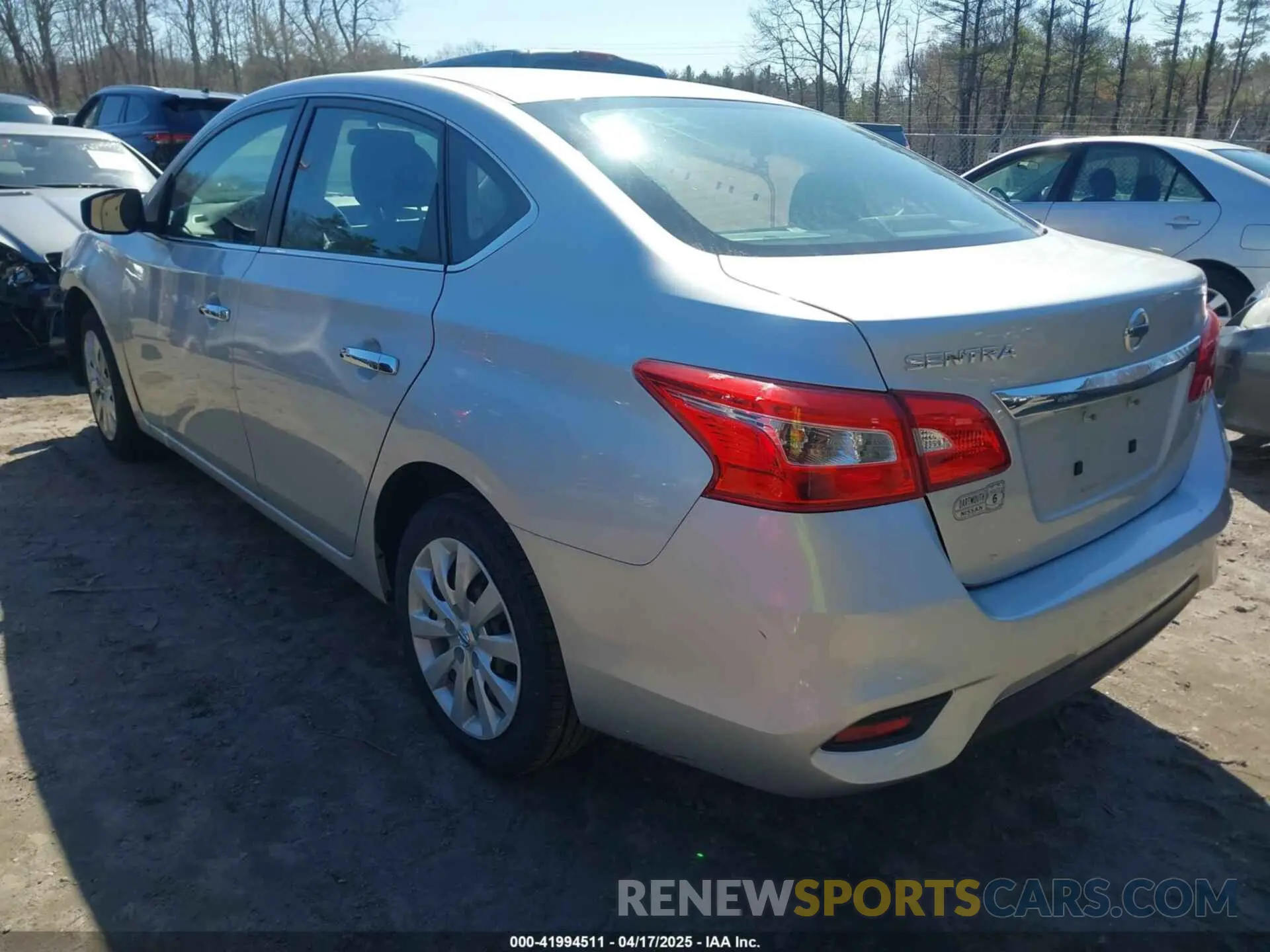 3 Photograph of a damaged car 3N1AB7AP5KY321725 NISSAN SENTRA 2019