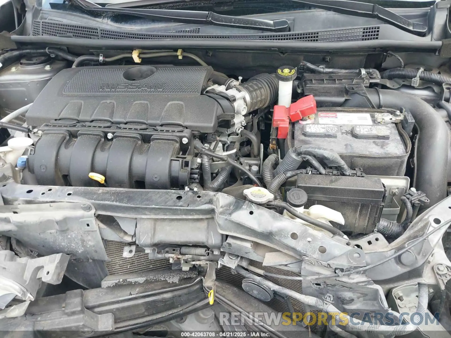 10 Photograph of a damaged car 3N1AB7AP5KY322180 NISSAN SENTRA 2019
