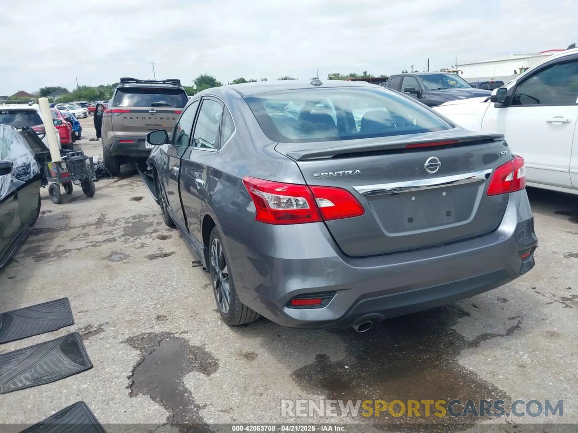 3 Photograph of a damaged car 3N1AB7AP5KY322180 NISSAN SENTRA 2019
