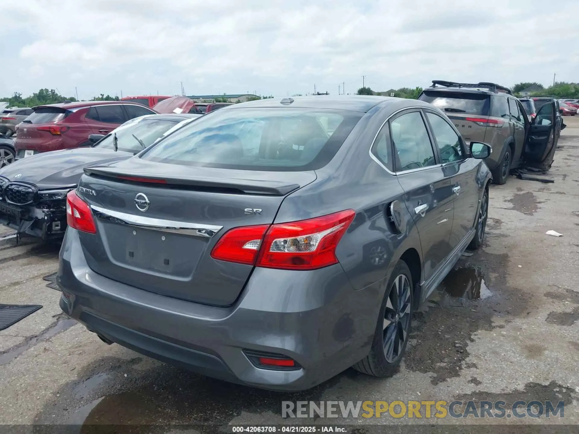 4 Photograph of a damaged car 3N1AB7AP5KY322180 NISSAN SENTRA 2019