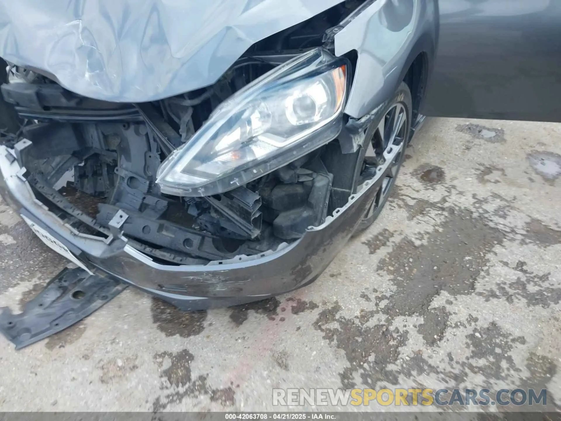 6 Photograph of a damaged car 3N1AB7AP5KY322180 NISSAN SENTRA 2019