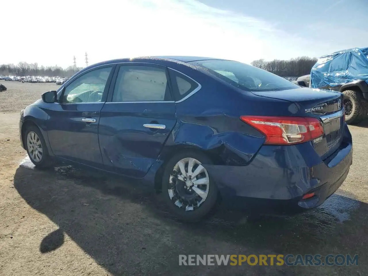 2 Photograph of a damaged car 3N1AB7AP5KY326116 NISSAN SENTRA 2019