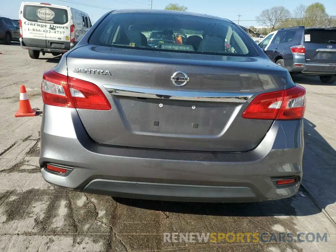 6 Photograph of a damaged car 3N1AB7AP5KY337472 NISSAN SENTRA 2019
