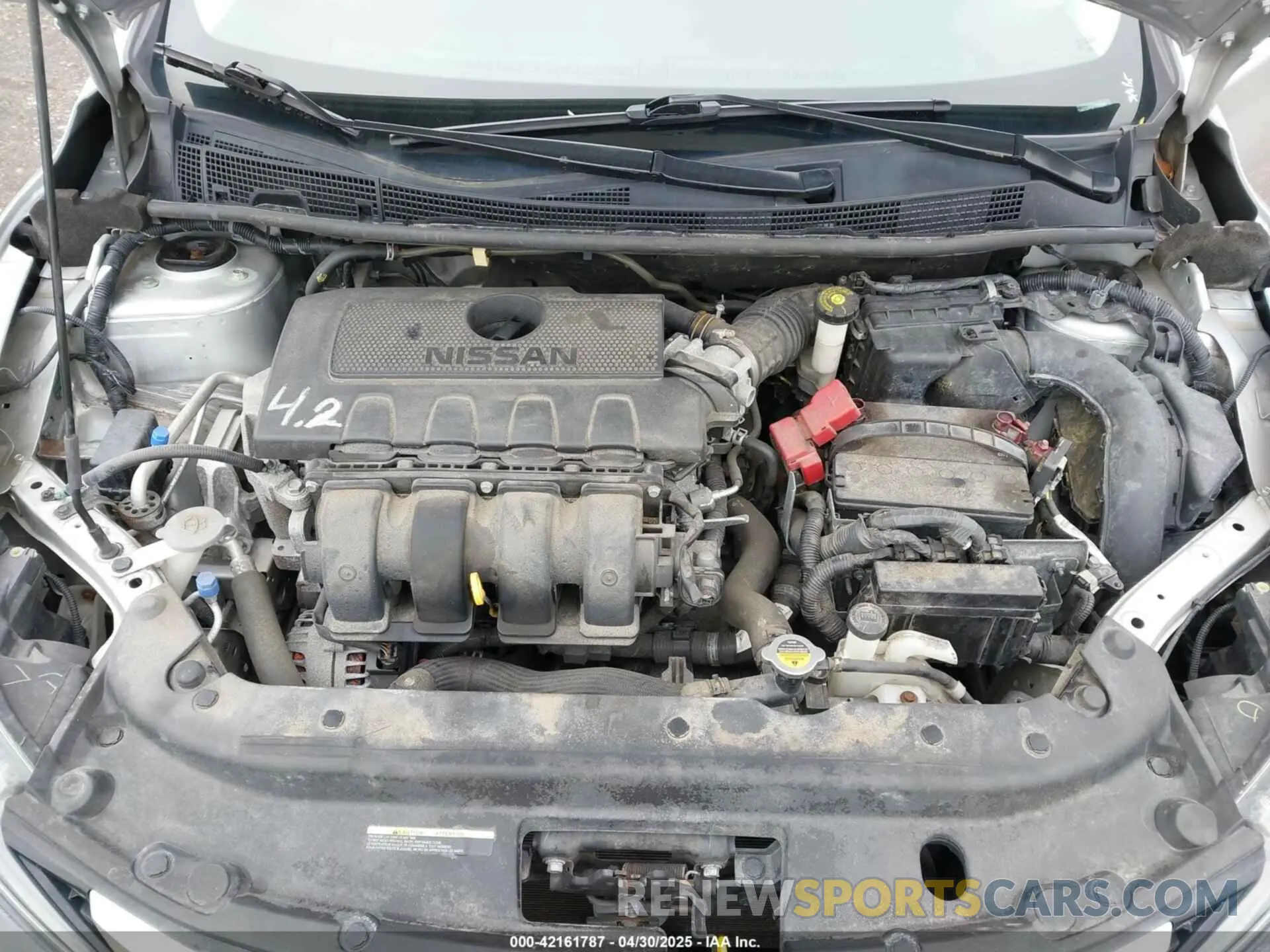 10 Photograph of a damaged car 3N1AB7AP5KY339240 NISSAN SENTRA 2019