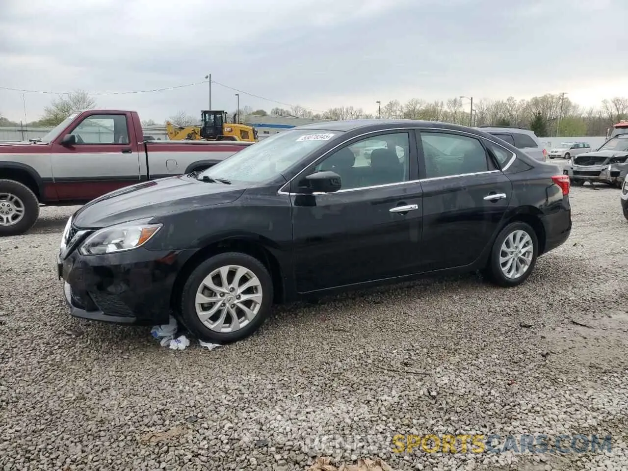 1 Photograph of a damaged car 3N1AB7AP5KY340758 NISSAN SENTRA 2019