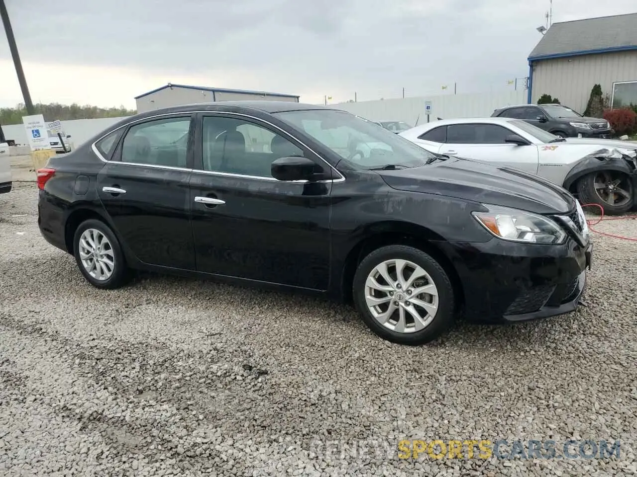 4 Photograph of a damaged car 3N1AB7AP5KY340758 NISSAN SENTRA 2019