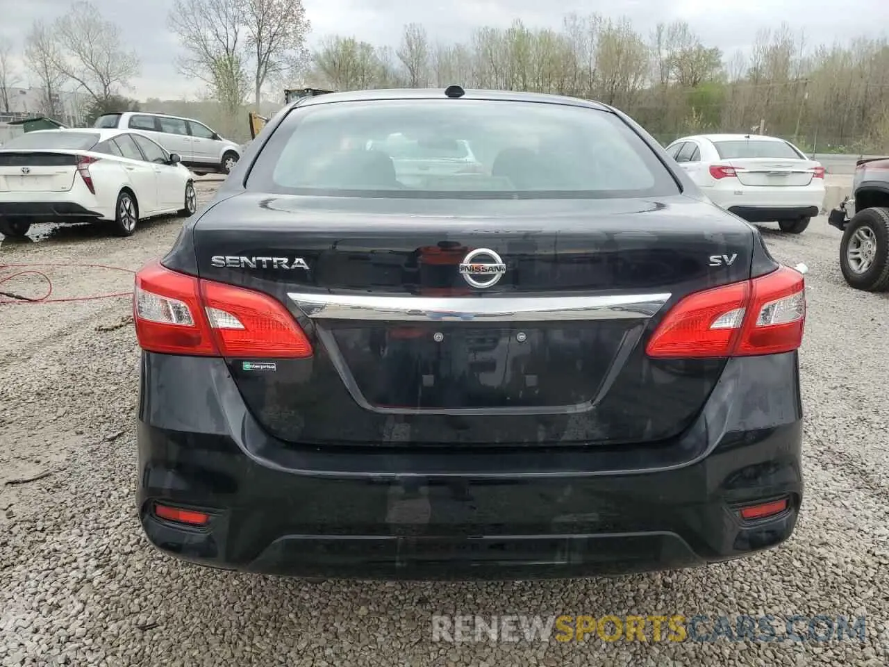 6 Photograph of a damaged car 3N1AB7AP5KY340758 NISSAN SENTRA 2019