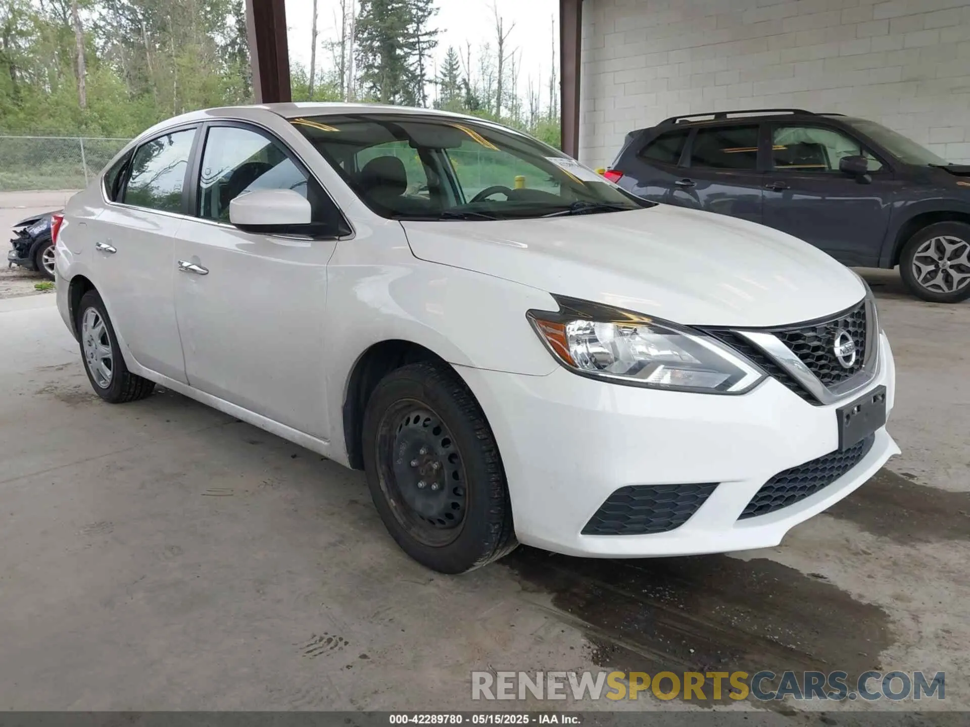 1 Photograph of a damaged car 3N1AB7AP5KY343238 NISSAN SENTRA 2019