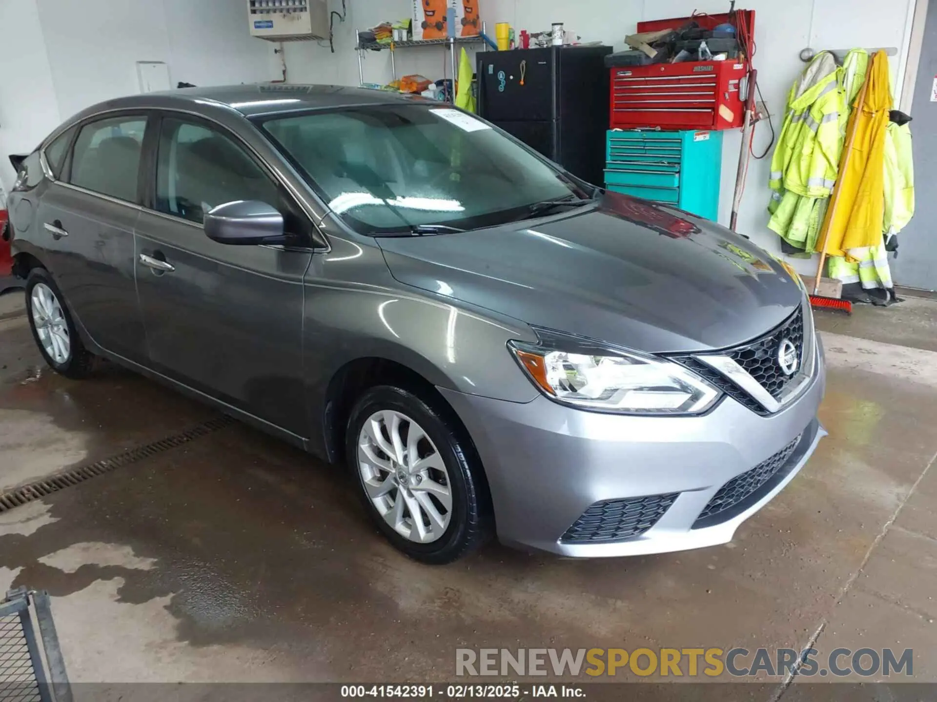 1 Photograph of a damaged car 3N1AB7AP5KY344051 NISSAN SENTRA 2019