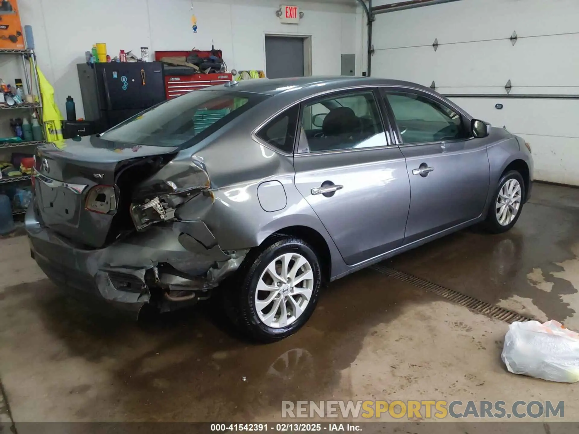 4 Photograph of a damaged car 3N1AB7AP5KY344051 NISSAN SENTRA 2019