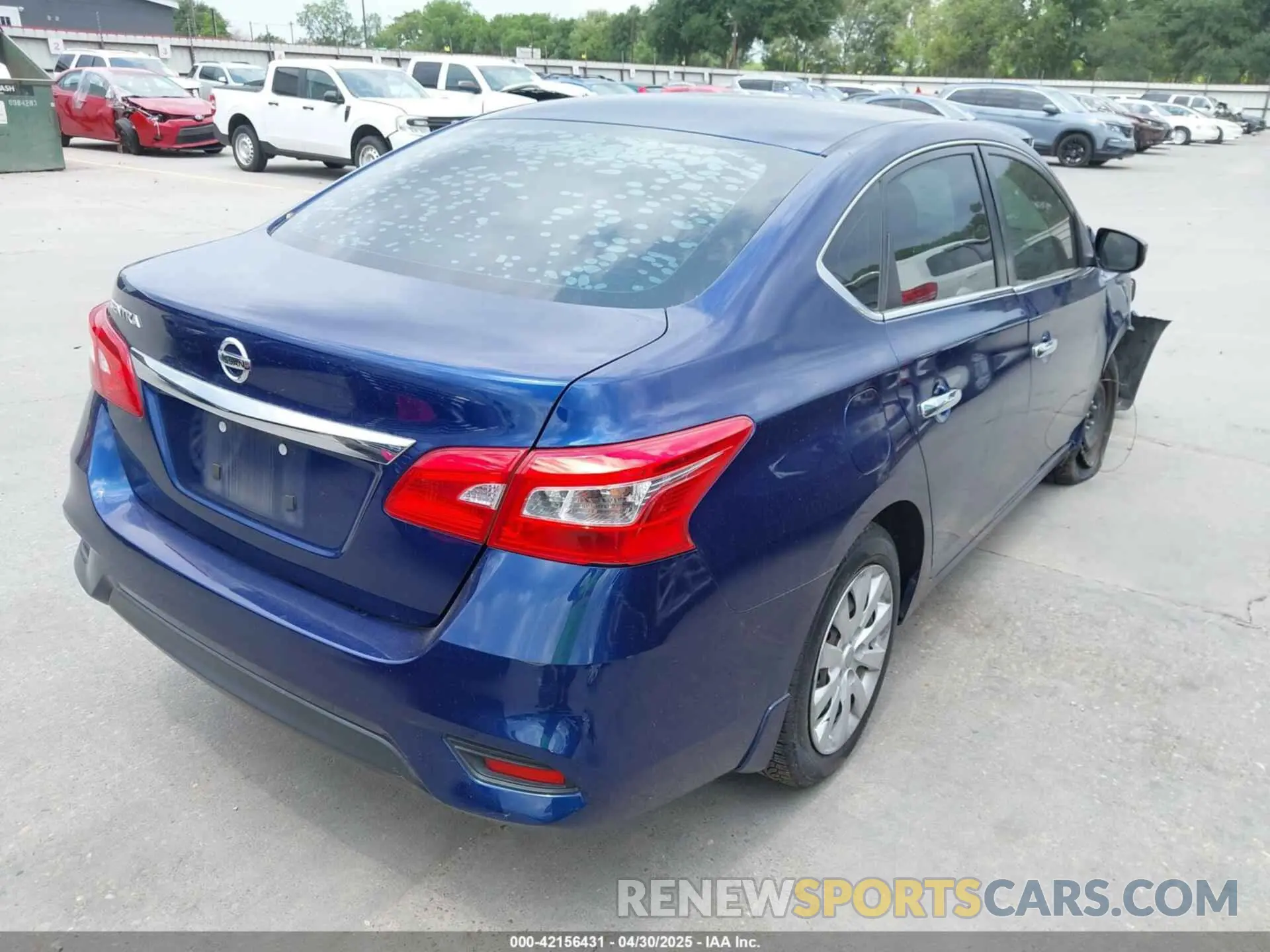 4 Photograph of a damaged car 3N1AB7AP5KY344986 NISSAN SENTRA 2019
