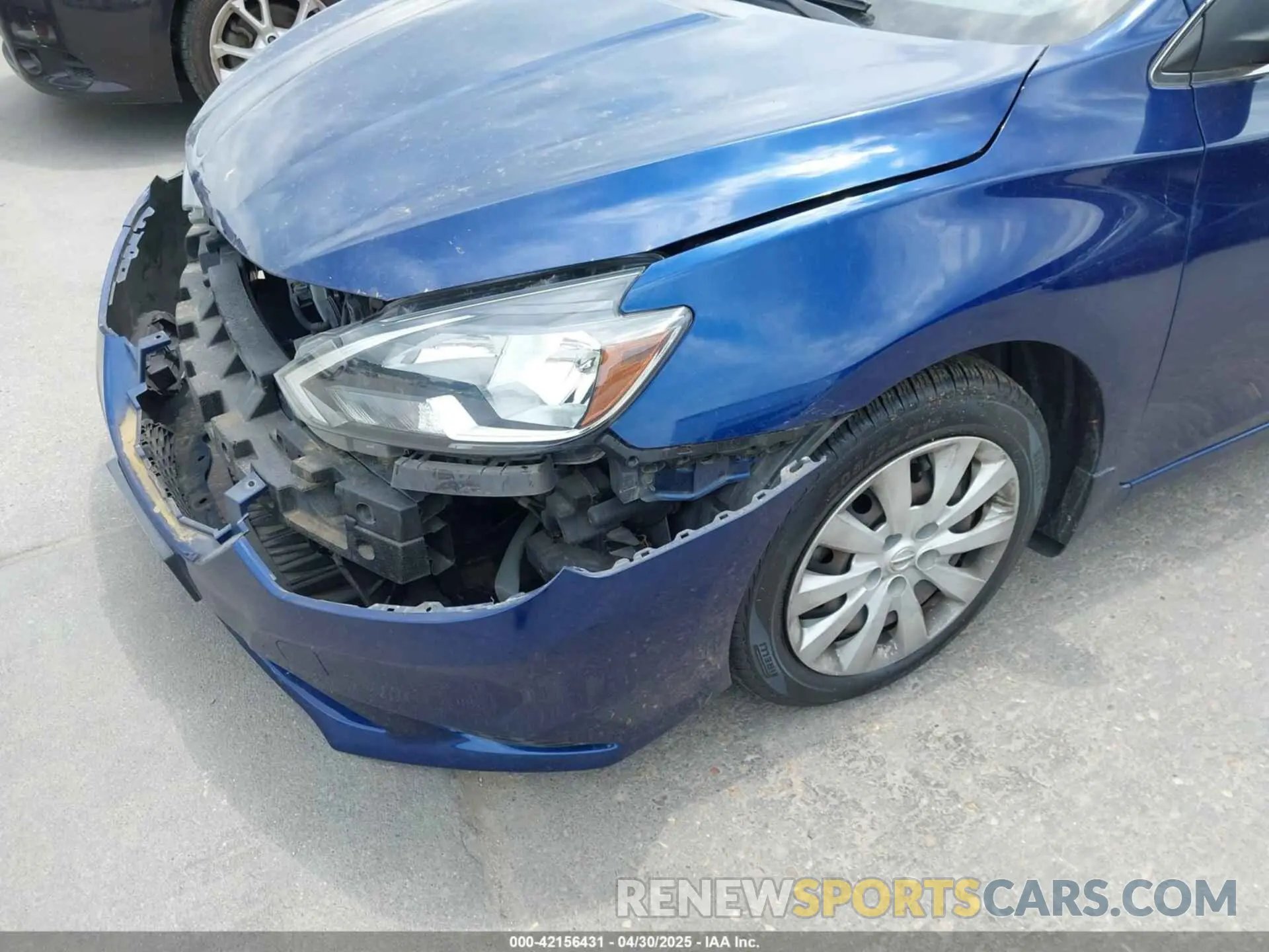6 Photograph of a damaged car 3N1AB7AP5KY344986 NISSAN SENTRA 2019