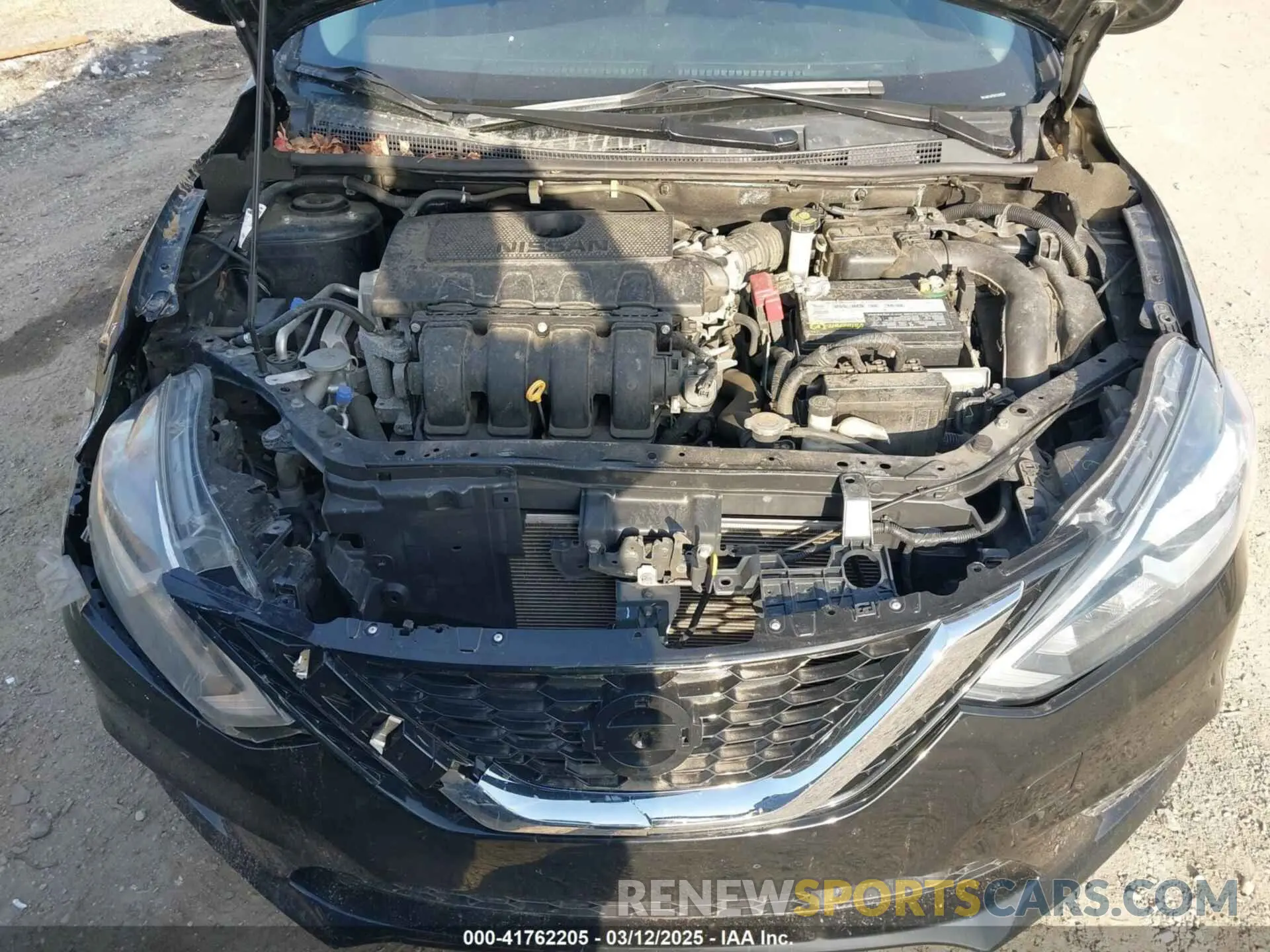 10 Photograph of a damaged car 3N1AB7AP5KY349220 NISSAN SENTRA 2019