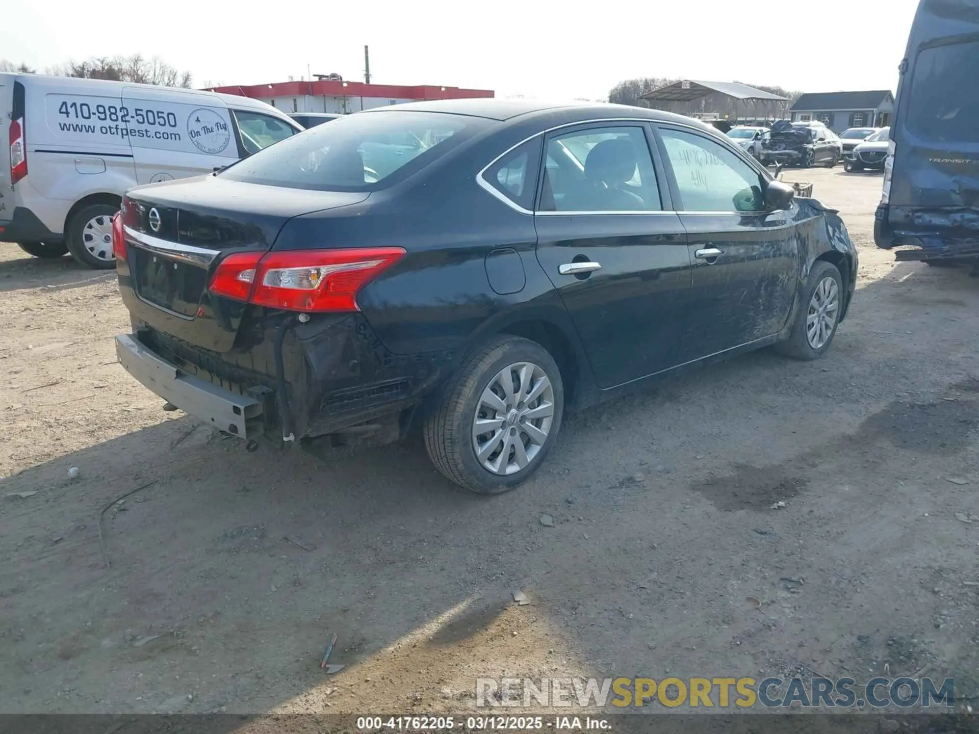 4 Photograph of a damaged car 3N1AB7AP5KY349220 NISSAN SENTRA 2019