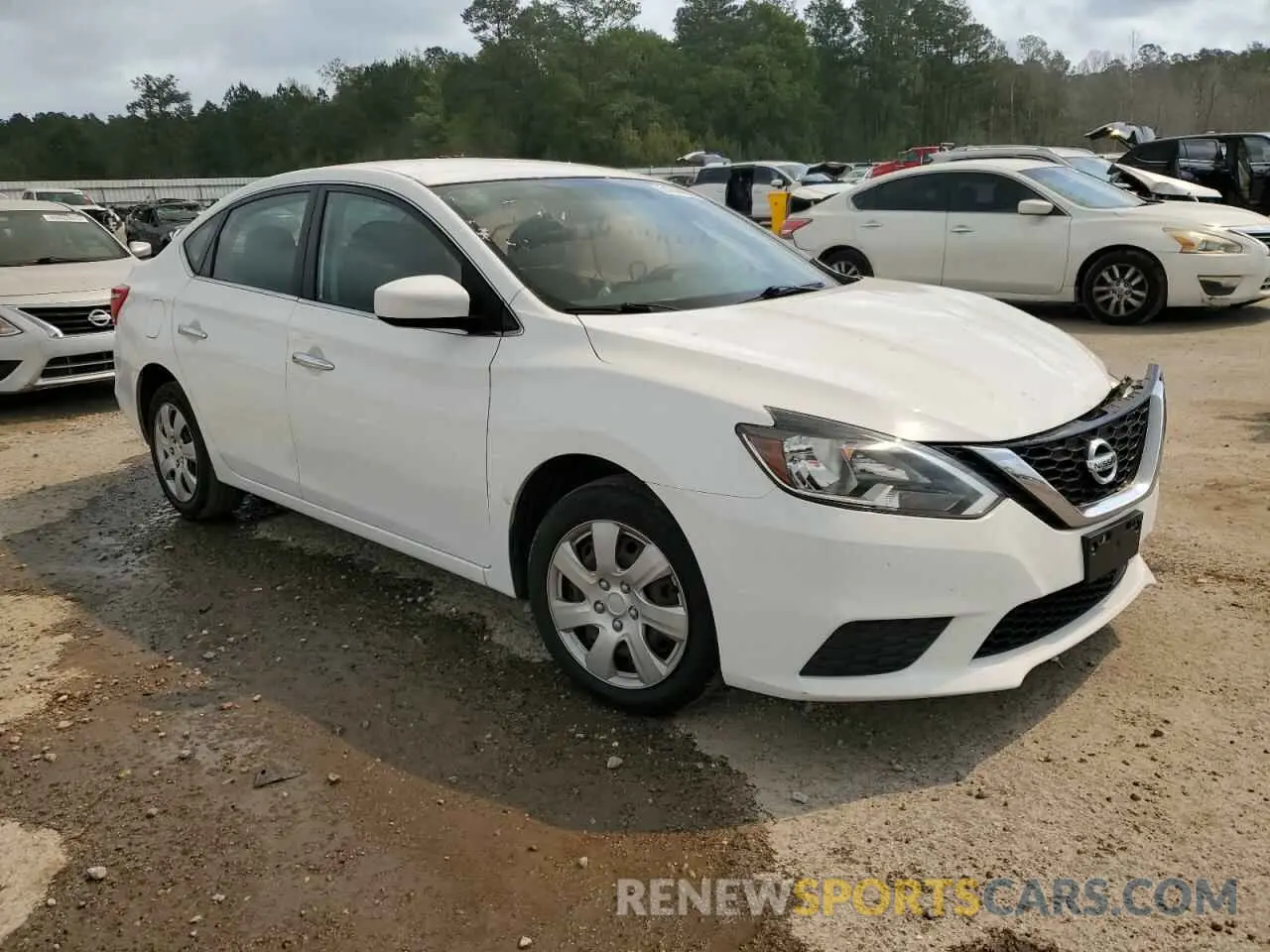 4 Photograph of a damaged car 3N1AB7AP5KY351775 NISSAN SENTRA 2019