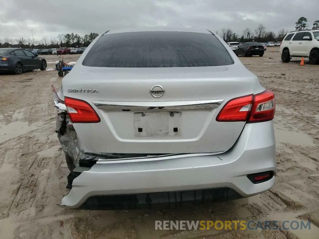 6 Photograph of a damaged car 3N1AB7AP5KY354059 NISSAN SENTRA 2019