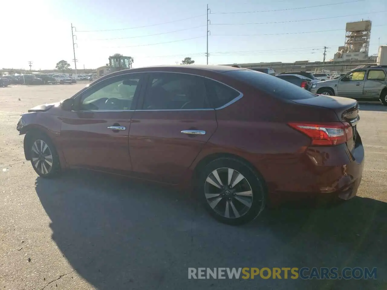 2 Photograph of a damaged car 3N1AB7AP5KY360122 NISSAN SENTRA 2019