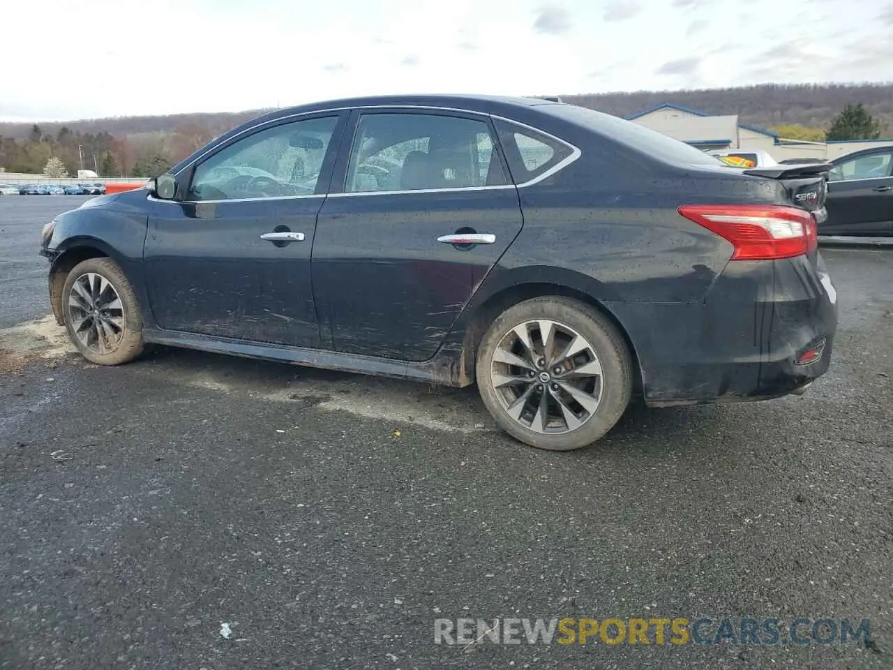 2 Photograph of a damaged car 3N1AB7AP5KY361142 NISSAN SENTRA 2019