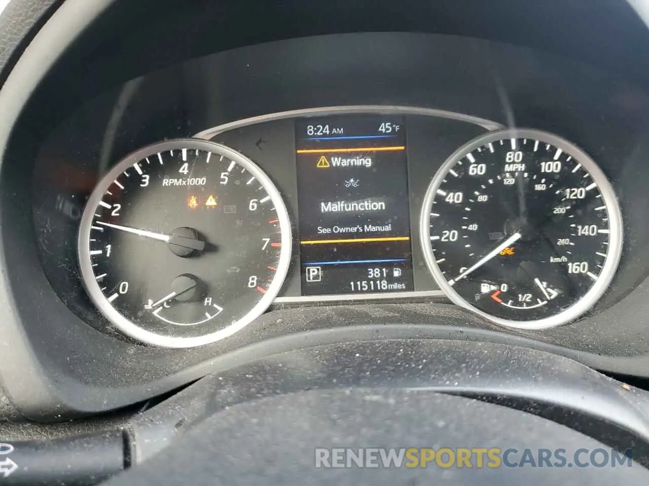 9 Photograph of a damaged car 3N1AB7AP5KY361142 NISSAN SENTRA 2019