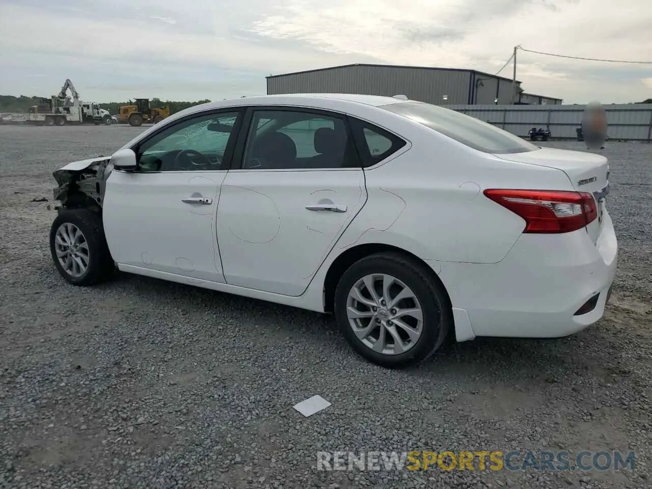 2 Photograph of a damaged car 3N1AB7AP5KY363277 NISSAN SENTRA 2019