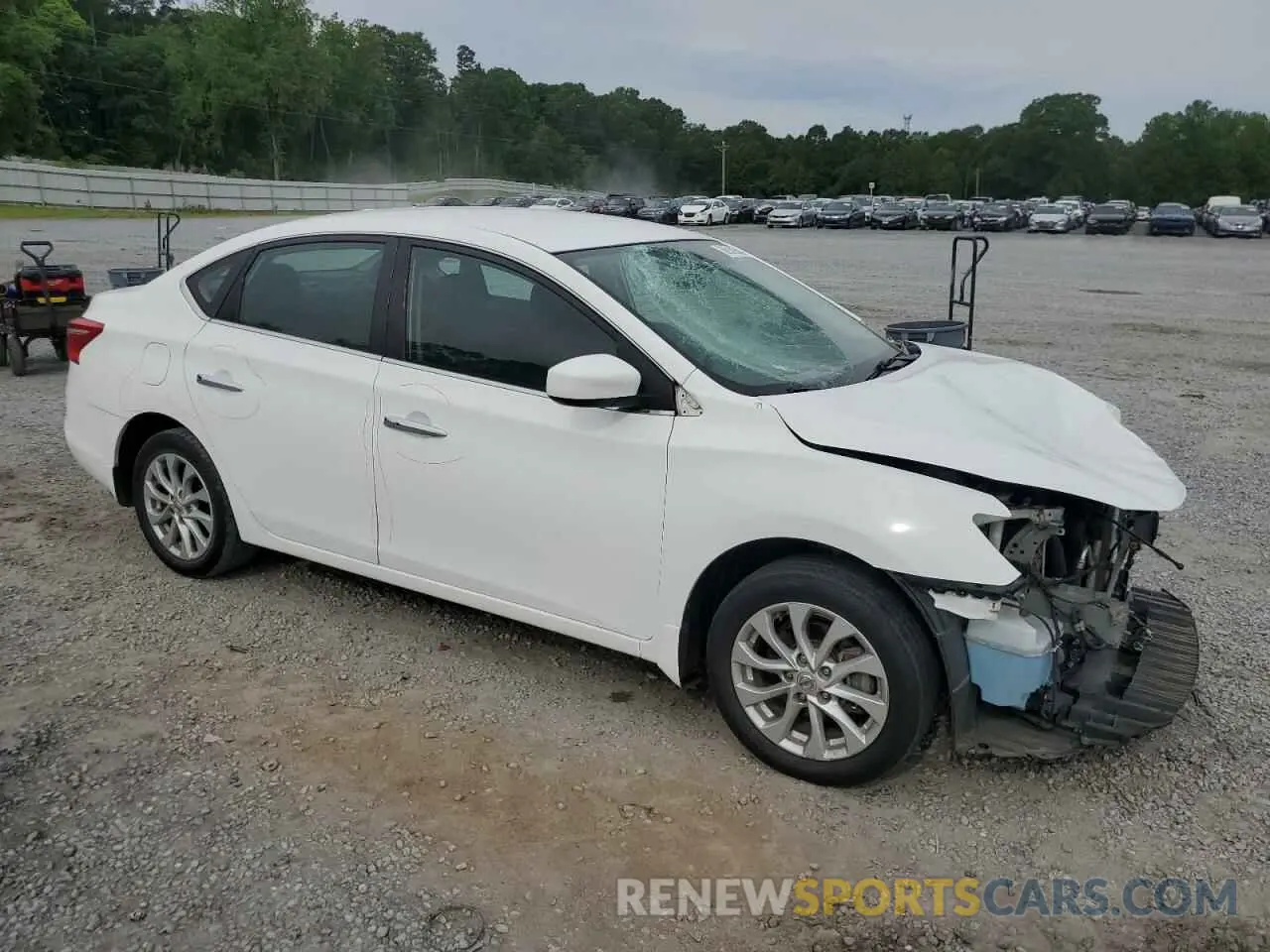 4 Photograph of a damaged car 3N1AB7AP5KY363277 NISSAN SENTRA 2019