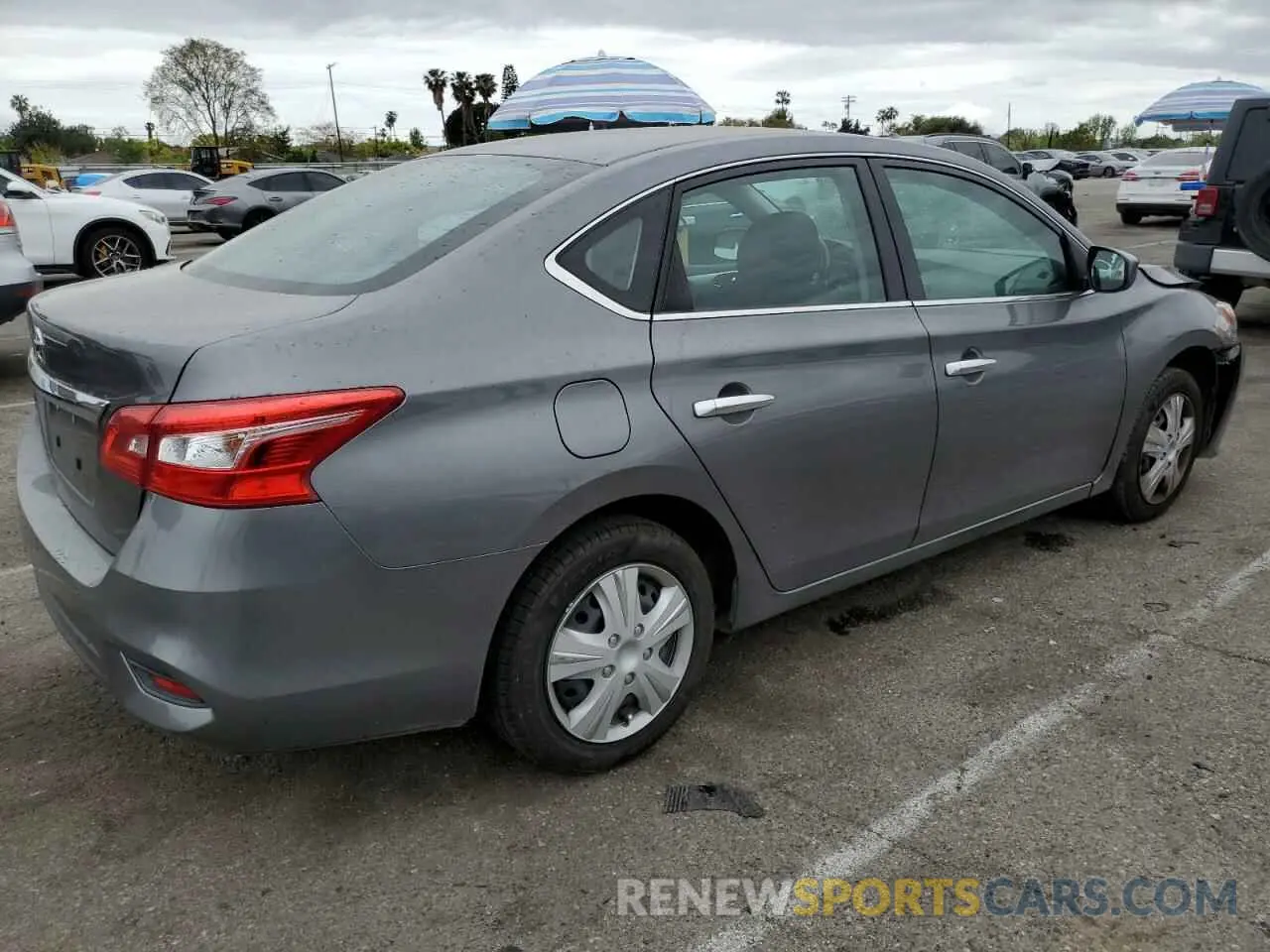 3 Photograph of a damaged car 3N1AB7AP5KY363781 NISSAN SENTRA 2019