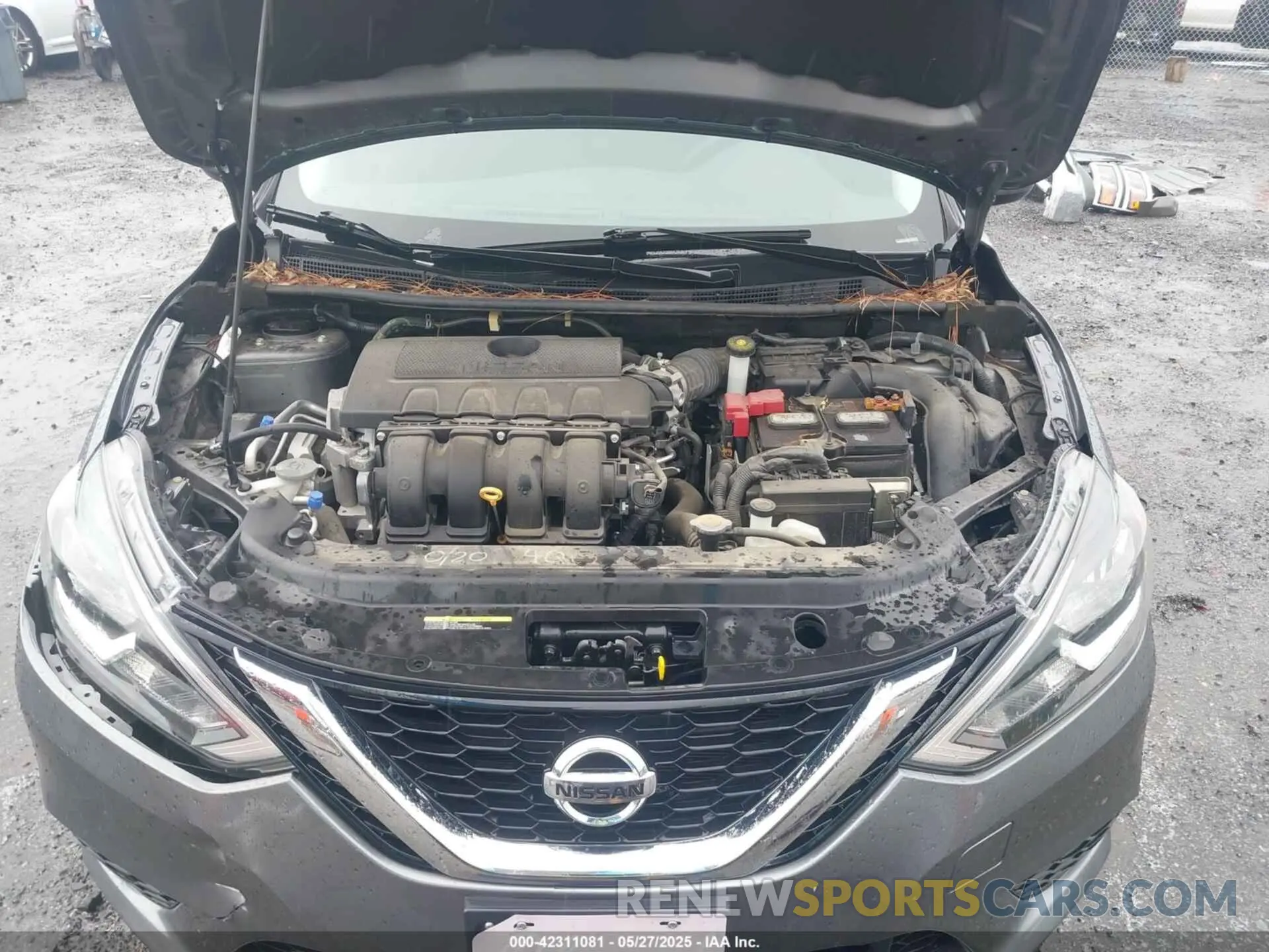 10 Photograph of a damaged car 3N1AB7AP5KY364297 NISSAN SENTRA 2019