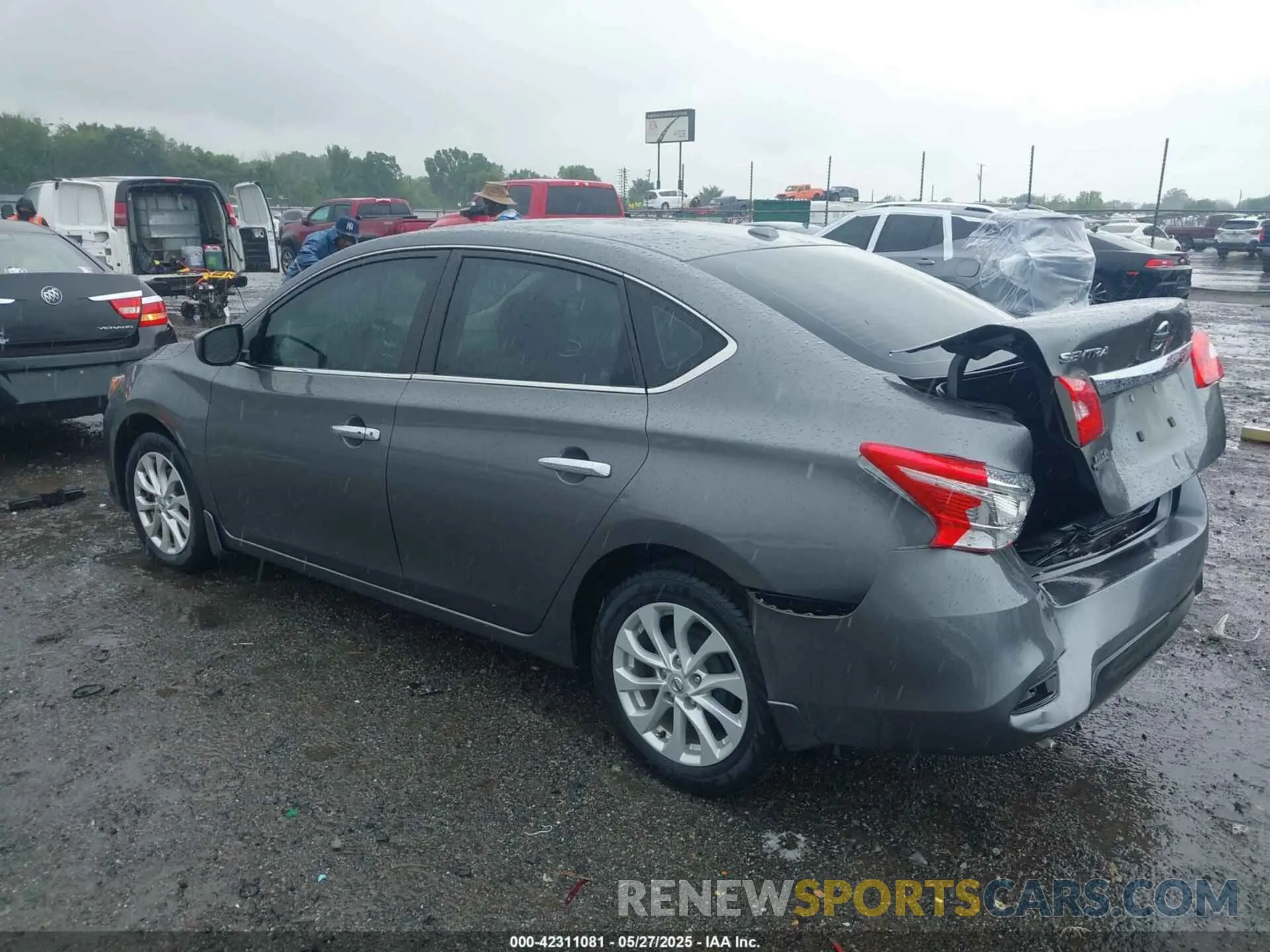 3 Photograph of a damaged car 3N1AB7AP5KY364297 NISSAN SENTRA 2019