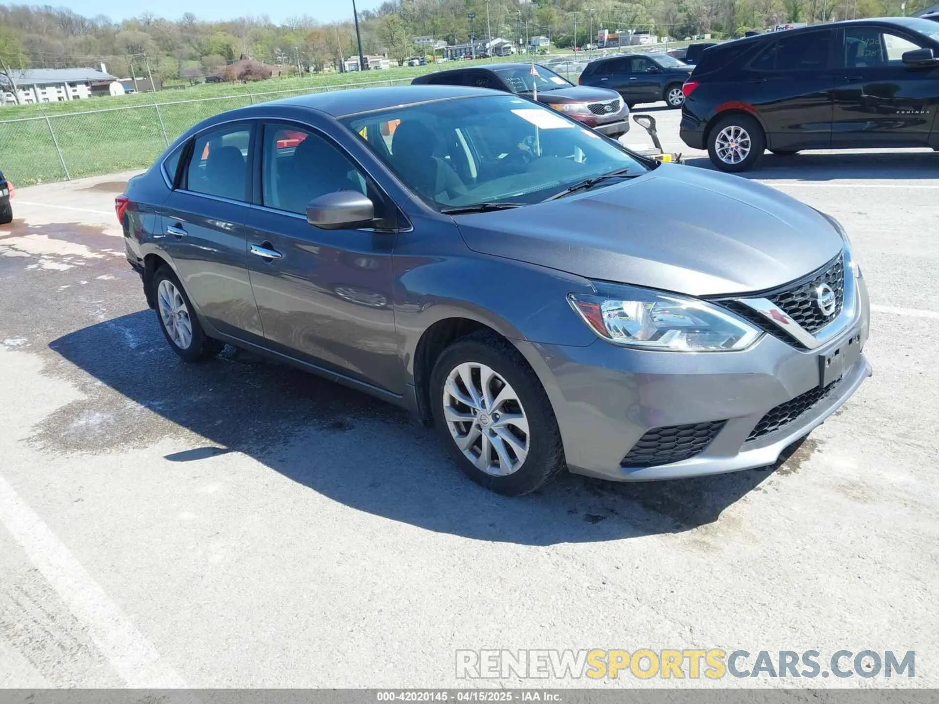 1 Photograph of a damaged car 3N1AB7AP5KY365577 NISSAN SENTRA 2019