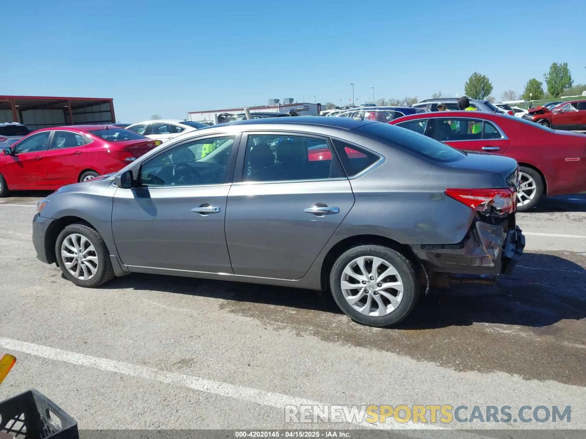 14 Photograph of a damaged car 3N1AB7AP5KY365577 NISSAN SENTRA 2019