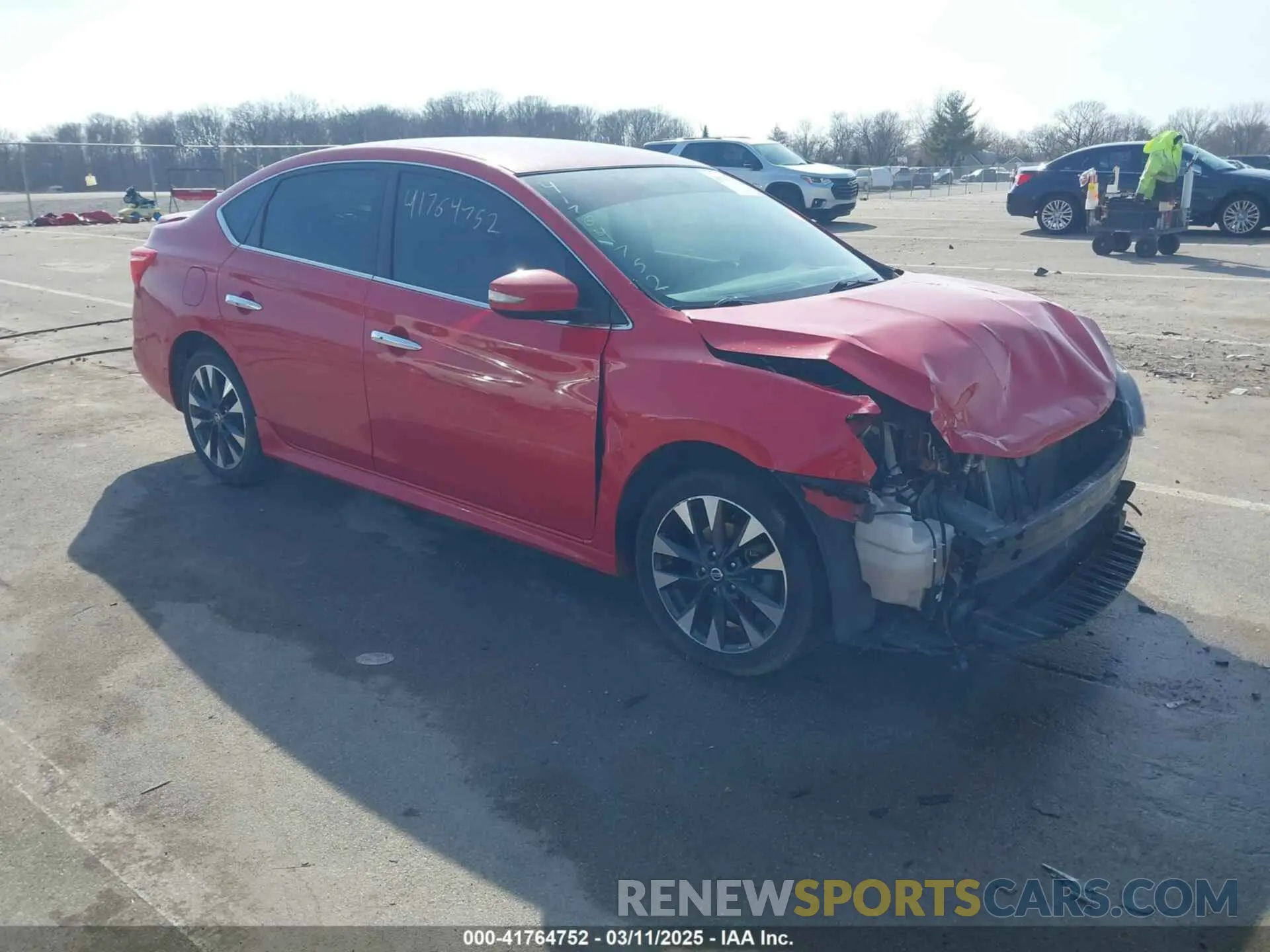 1 Photograph of a damaged car 3N1AB7AP5KY368351 NISSAN SENTRA 2019
