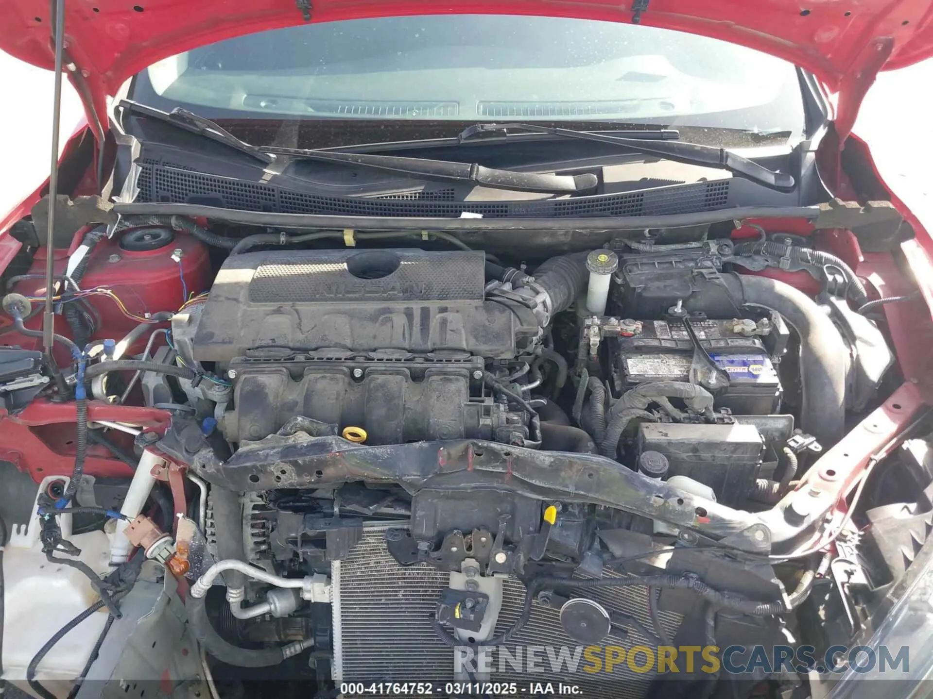 10 Photograph of a damaged car 3N1AB7AP5KY368351 NISSAN SENTRA 2019