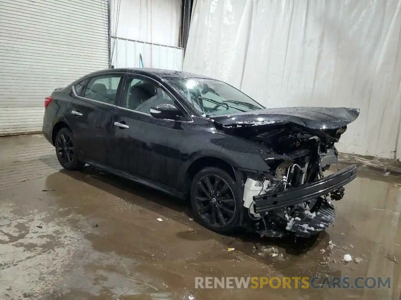 4 Photograph of a damaged car 3N1AB7AP5KY376644 NISSAN SENTRA 2019