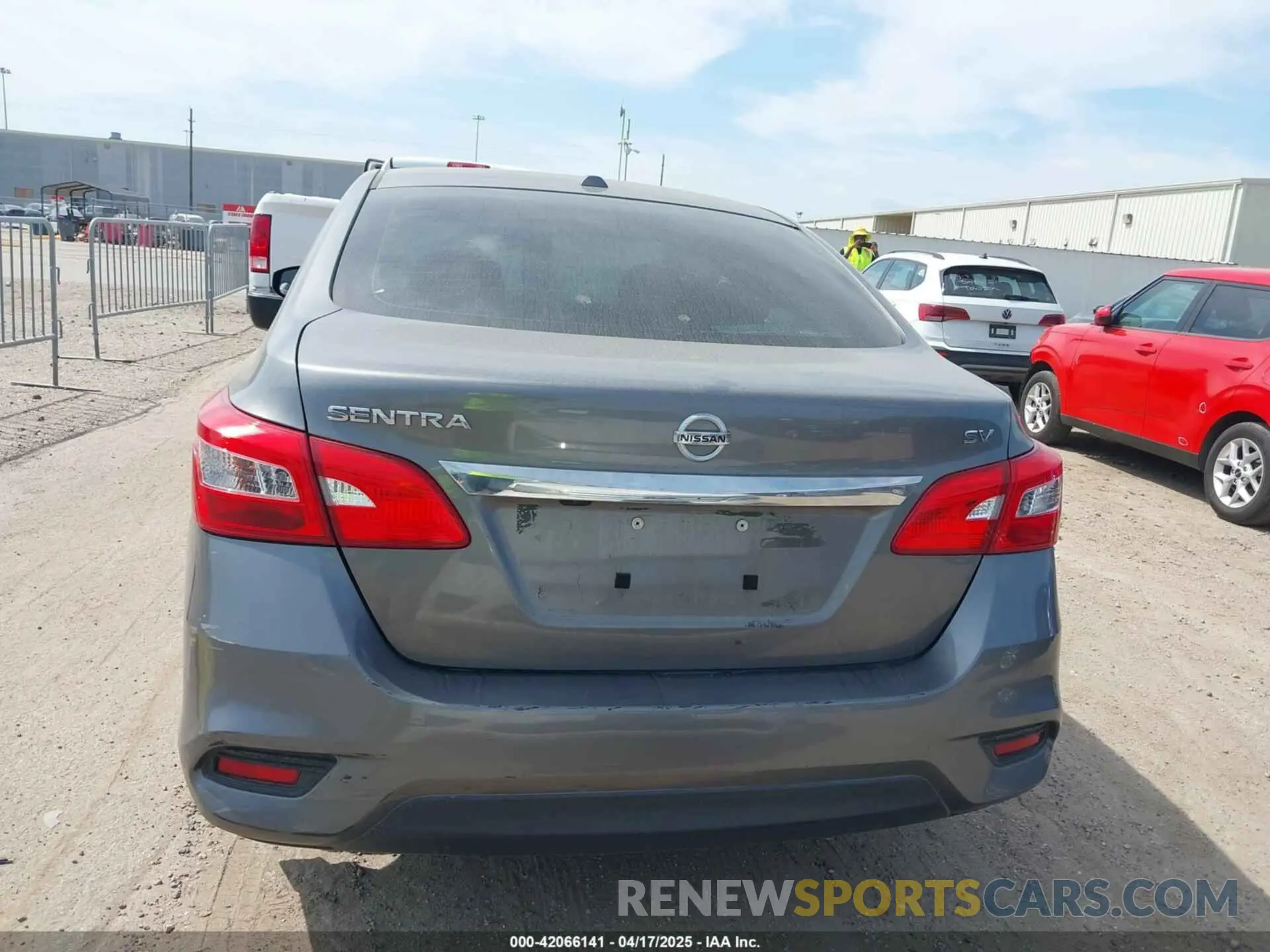 16 Photograph of a damaged car 3N1AB7AP5KY377048 NISSAN SENTRA 2019
