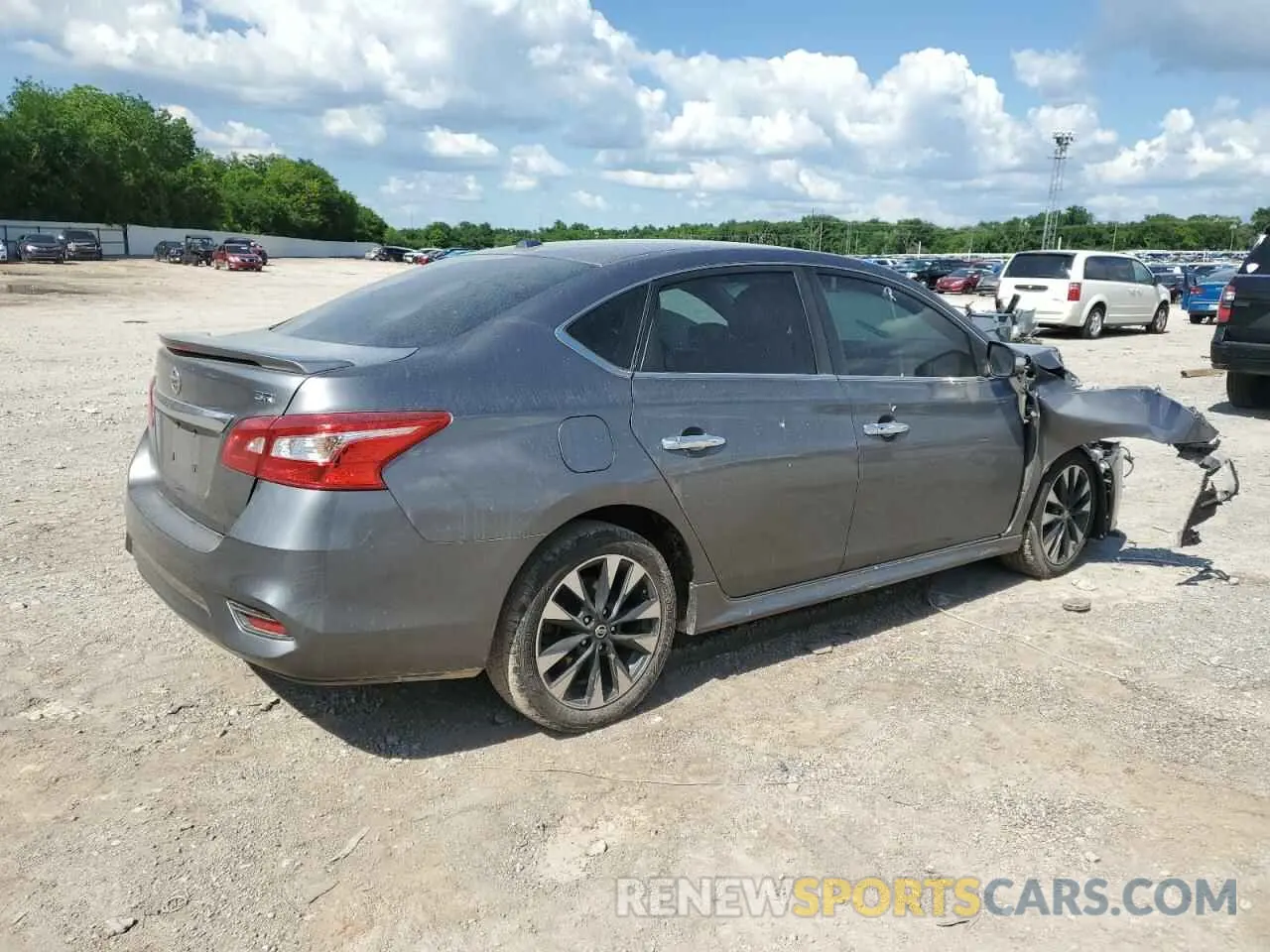 3 Photograph of a damaged car 3N1AB7AP5KY380550 NISSAN SENTRA 2019