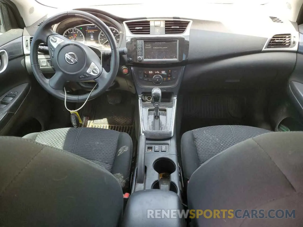 8 Photograph of a damaged car 3N1AB7AP5KY380550 NISSAN SENTRA 2019