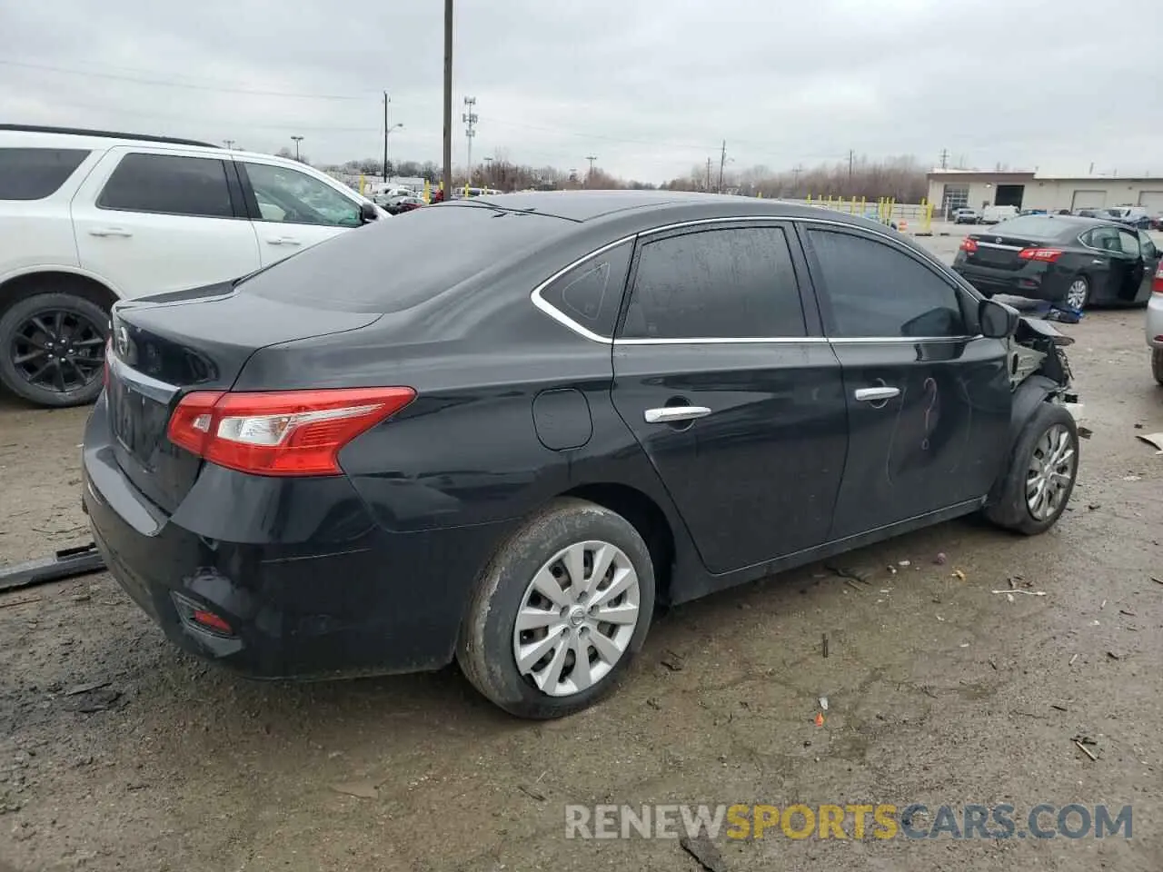 3 Photograph of a damaged car 3N1AB7AP5KY382363 NISSAN SENTRA 2019