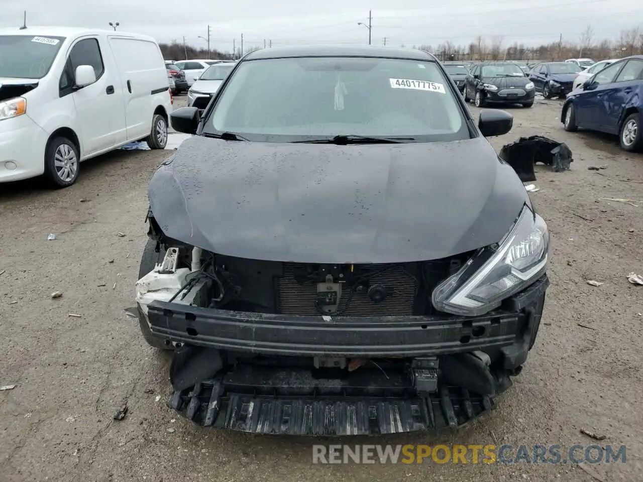 5 Photograph of a damaged car 3N1AB7AP5KY382363 NISSAN SENTRA 2019