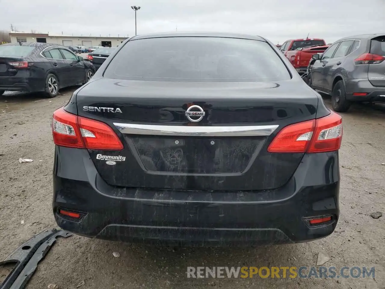 6 Photograph of a damaged car 3N1AB7AP5KY382363 NISSAN SENTRA 2019
