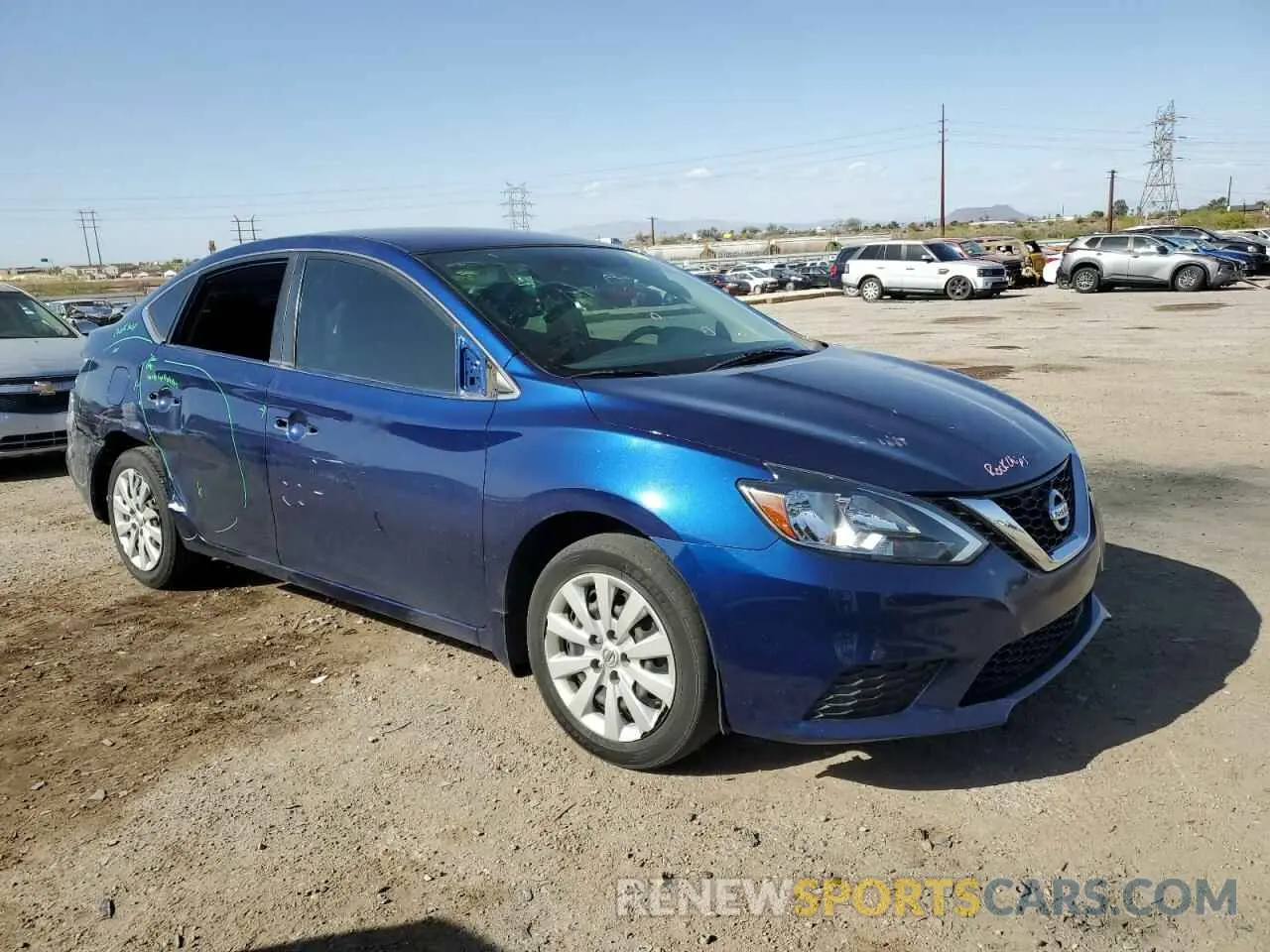 4 Photograph of a damaged car 3N1AB7AP5KY391130 NISSAN SENTRA 2019