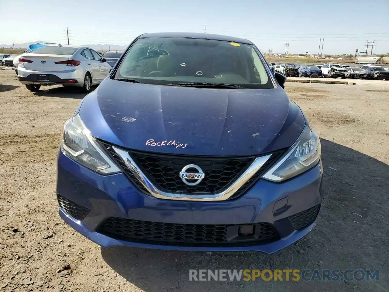 5 Photograph of a damaged car 3N1AB7AP5KY391130 NISSAN SENTRA 2019