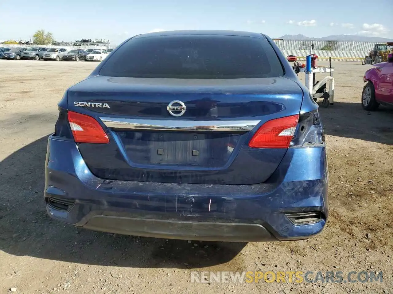 6 Photograph of a damaged car 3N1AB7AP5KY391130 NISSAN SENTRA 2019